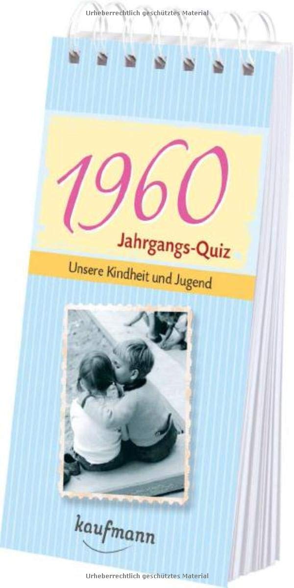 Jahrgangs-Quiz 1960: Unsere Kindheit und Jugend Living & Furnishing