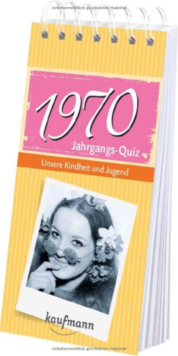 Jahrgangs-Quiz 1970: Unsere Kindheit und Jugend Living & Furnishing