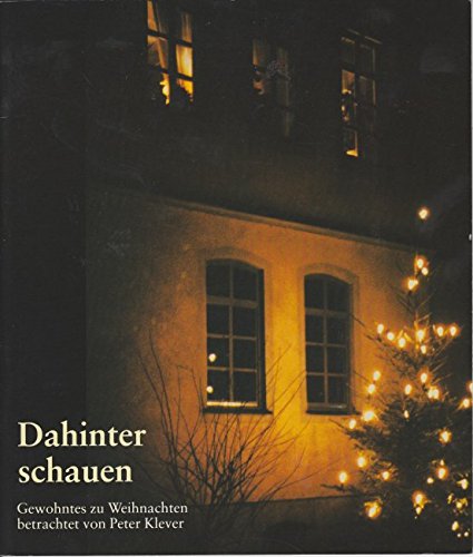 Dahinter schauen: Gewohntes zu Weihnachten Books