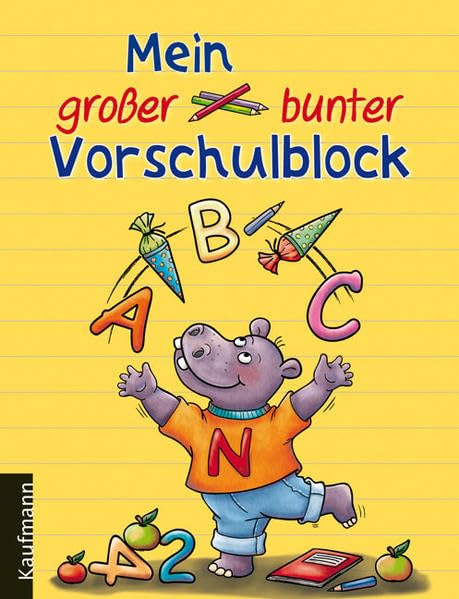 Mein großer bunter Vorschulblock Non-fiction
