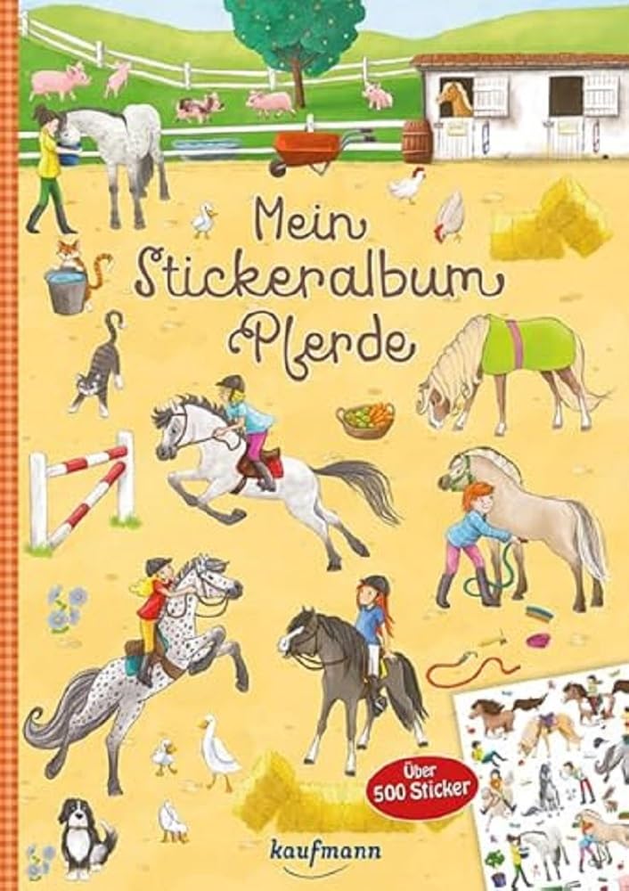 Mein Stickeralbum Pferde Non-fiction