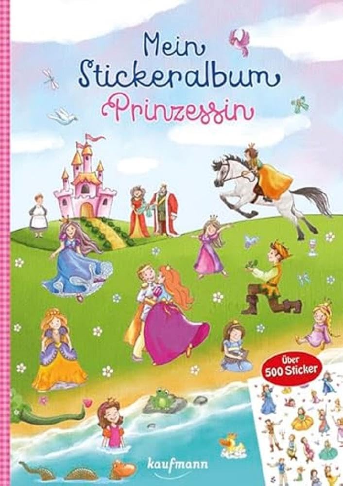 Mein Stickeralbum Prinzessin Non-fiction