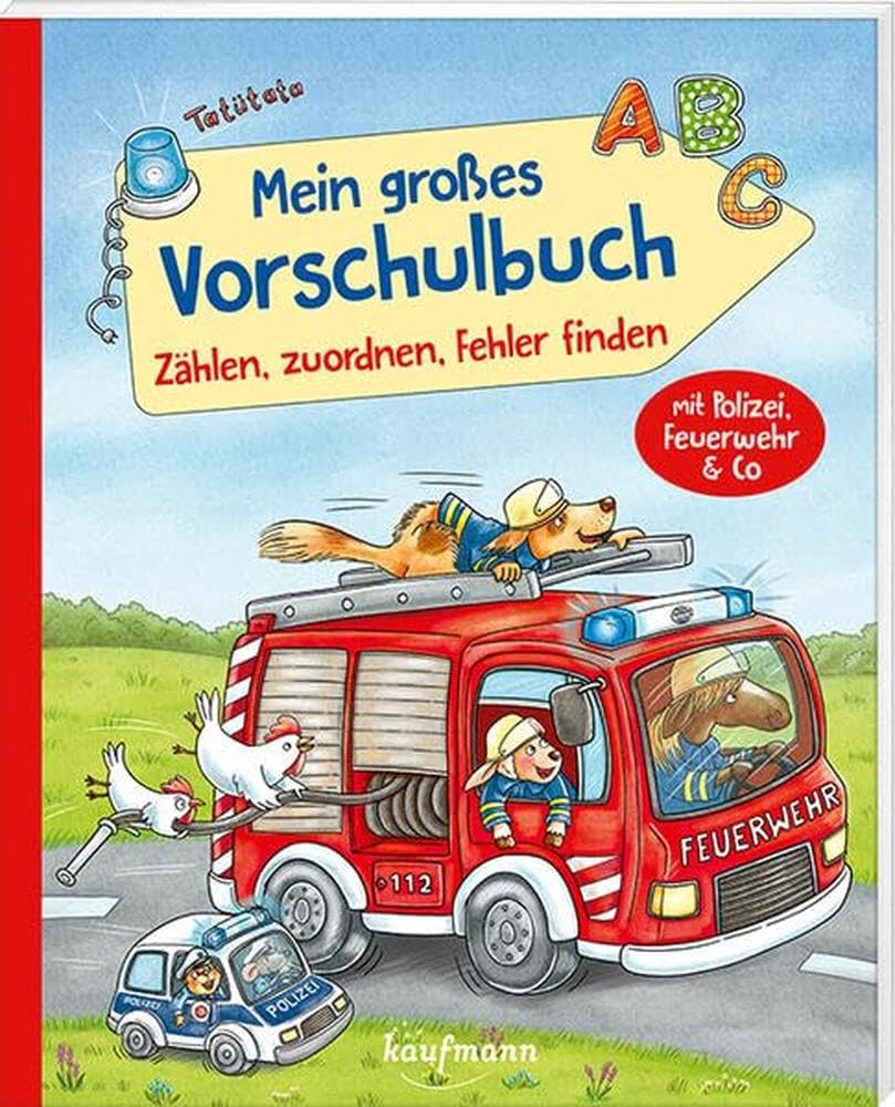 Mein großes Vorschulbuch - Zählen, zuordnen, Fehler finden Non-fiction