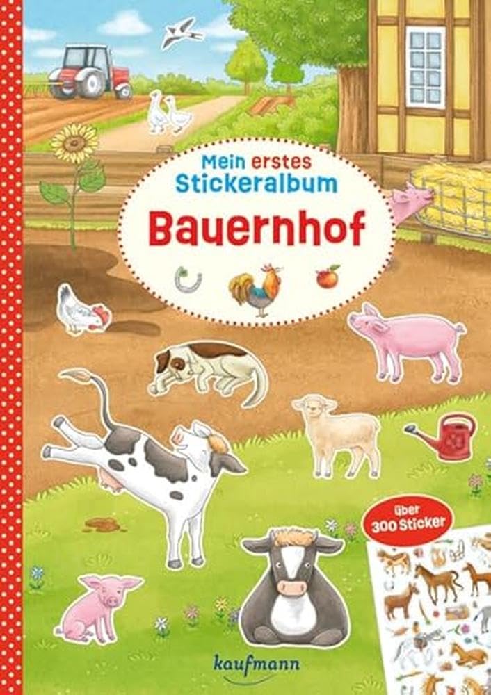 Mein erstes Stickeralbum - Bauernhof Business, Finance & Career