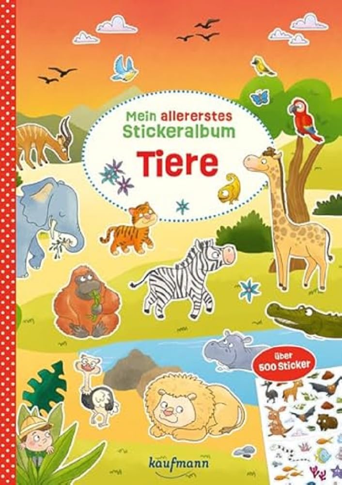 Mein allererstes Stickeralbum - Tiere Living & Furnishing