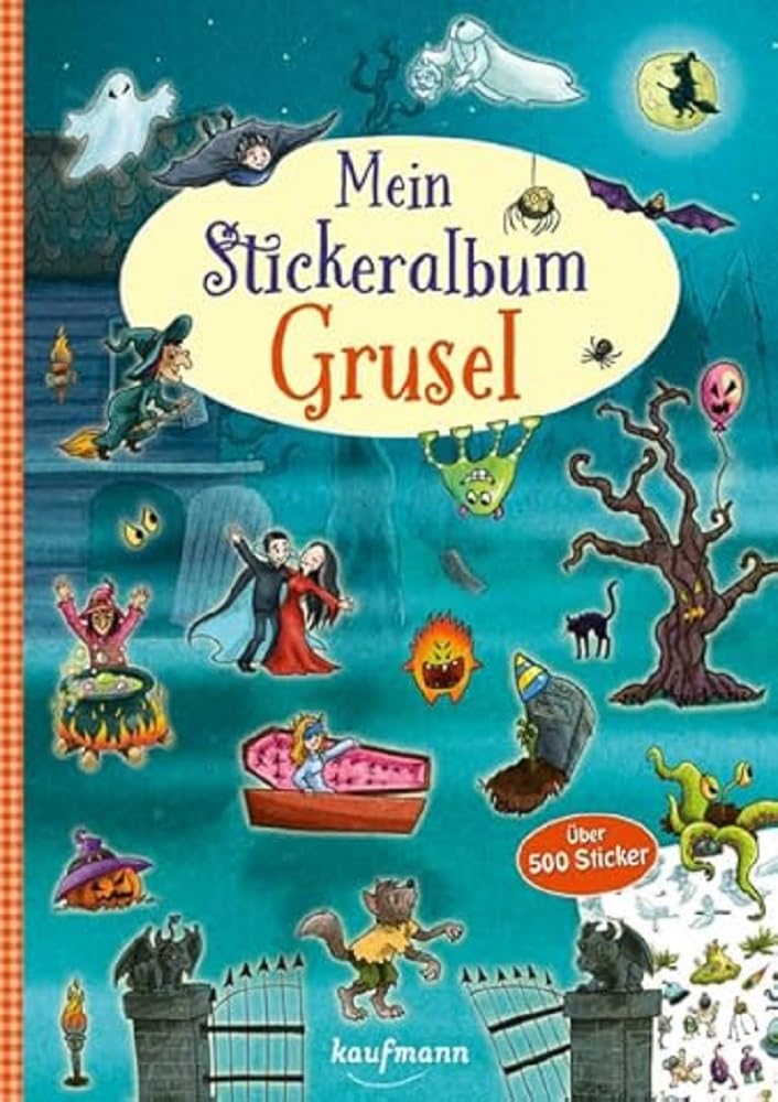 Mein Stickeralbum Grusel: Über 500 Sticker (Mein Stickerbuch: ab 3 Jahre) Living & Furnishing