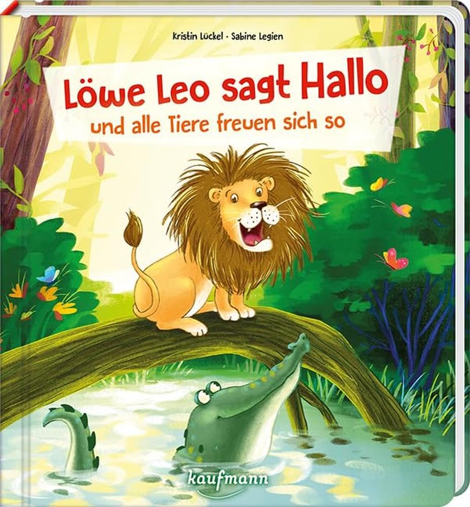 Löwe Leo sagt Hallo und alle Tiere freuen sich so Poetry