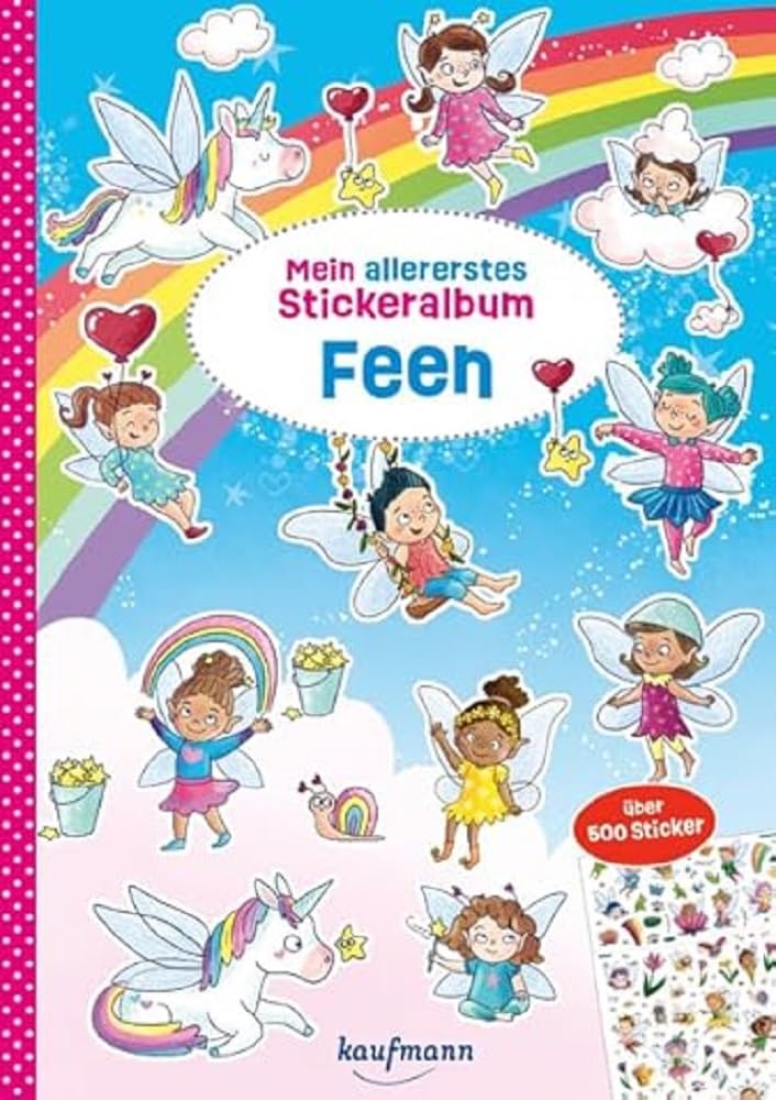 Mein allererstes Stickeralbum - Feen Living & Furnishing