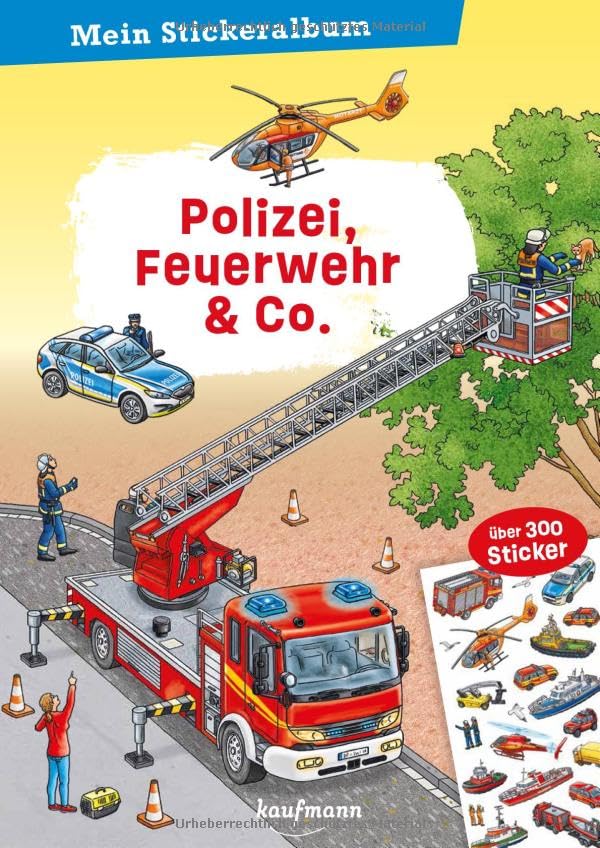Mein Stickeralbum - Polizei, Feuerwehr & Co. Social Sciences