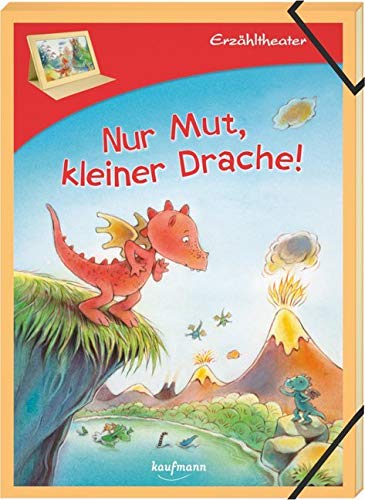Erzähltheater: Nur Mut, kleiner Drache (Das Kaufmann-Erzähltheater: Kamishibai mit 12 Bild- und 3 Textkarten in der aufstellbaren Mappe: Öffnen - umklappen - aufstellen - fertig) Health, Nutrition & Fitness