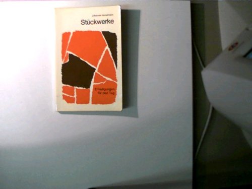 Stückwerke - Ermutigungen für den Tag, Books