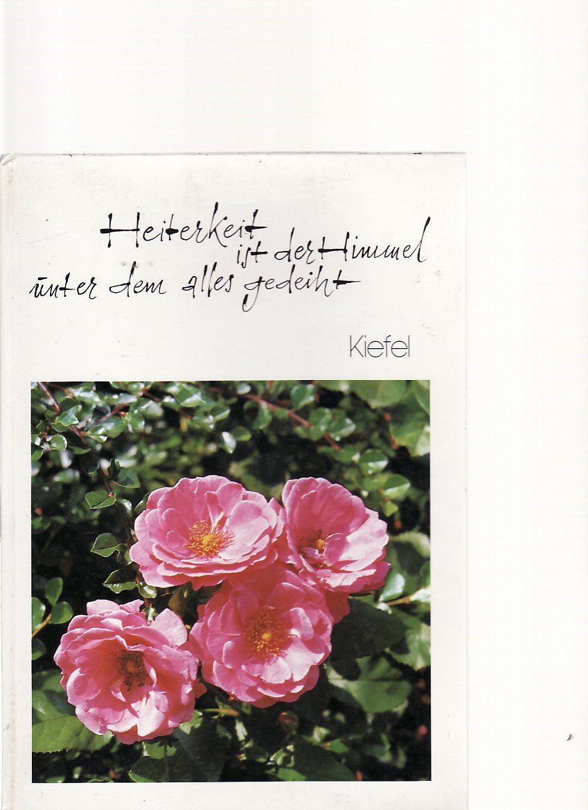 Heiterkeit ist der Himmel unter dem alles gedeiht Books
