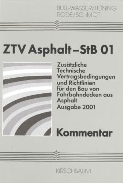 ZTV Asphalt-StB 01, Kommentar Law