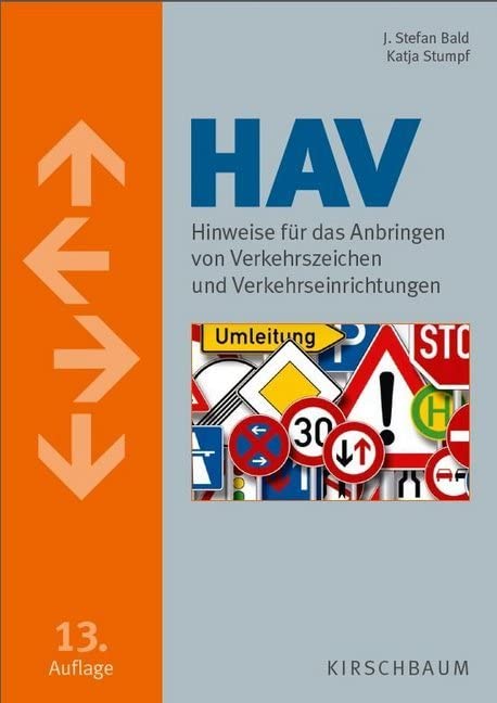 HAV: Hinweise für das Anbringen von Verkehrszeichen und Verkehrseinrichtungen Law