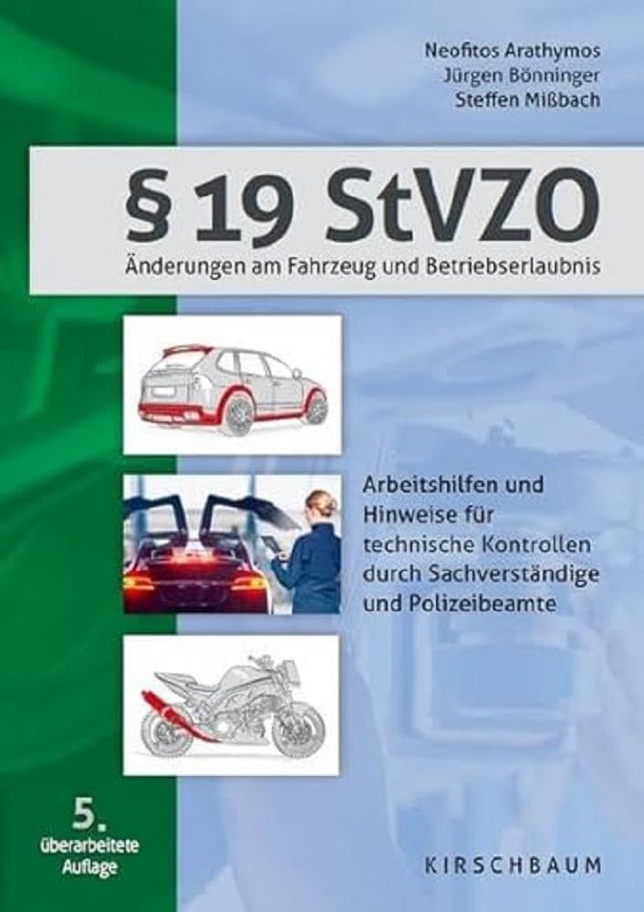 § 19 StVZO: Änderungen am Fahrzeug und Betriebserlaubnis Law