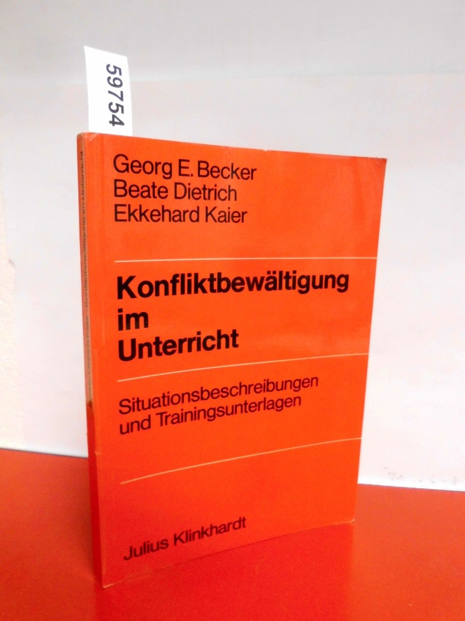 Konfliktbewältigung im Unterricht Books