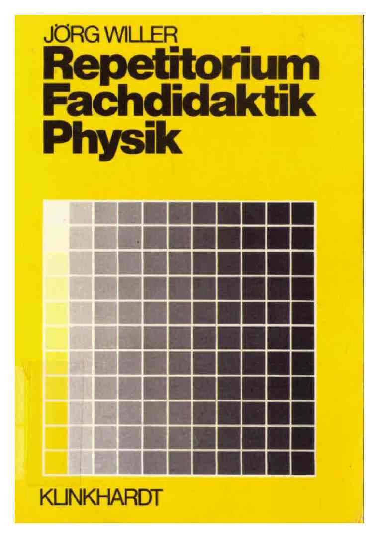 Repetitorium Fachdidaktik Physik Natural Sciences