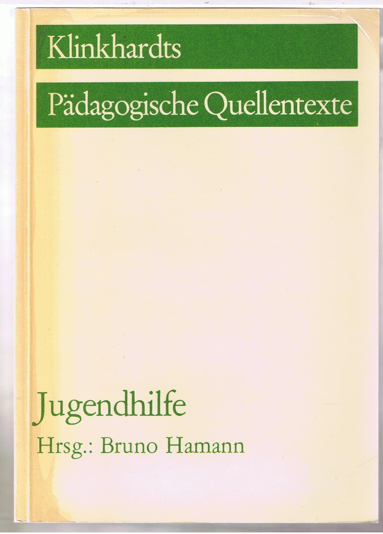 Jugendhilfe (Klinkhardts Pädagogische Quellentexte) Education & Training