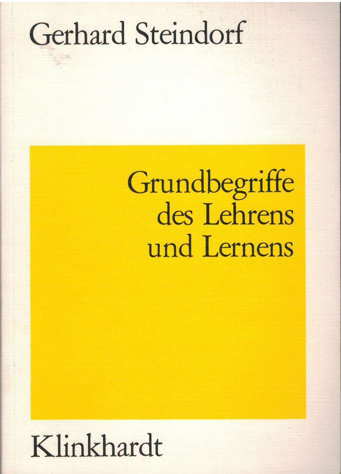 Grundbegriffe des Lehrens und Lernens Books