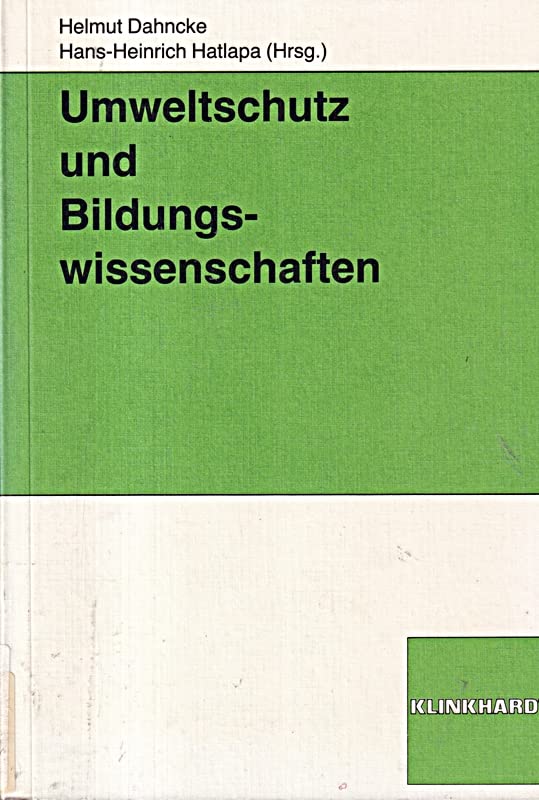 Umweltschutz und Bildungswissenschaften Books