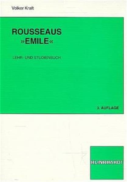 Rousseaus Emile Philosophy Books