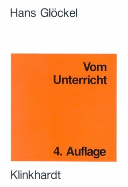 Vom Unterricht Education & Training Books