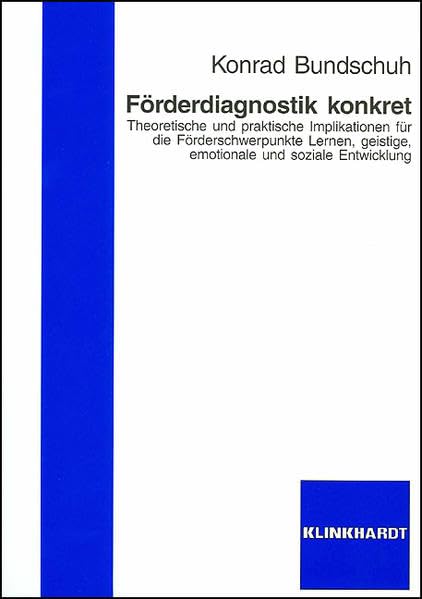 Förderdiagnostik konkret Education & Training