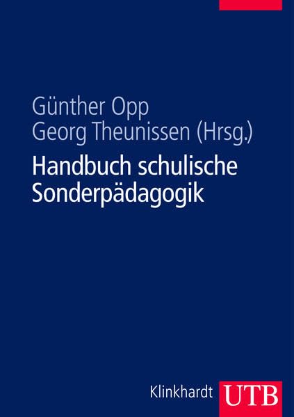 Handbuch schulische Sonderpädagogik Education & Training