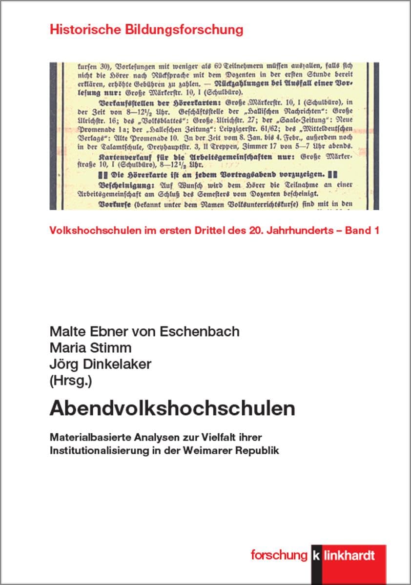 Abendvolkshochschulen Education & Training Books