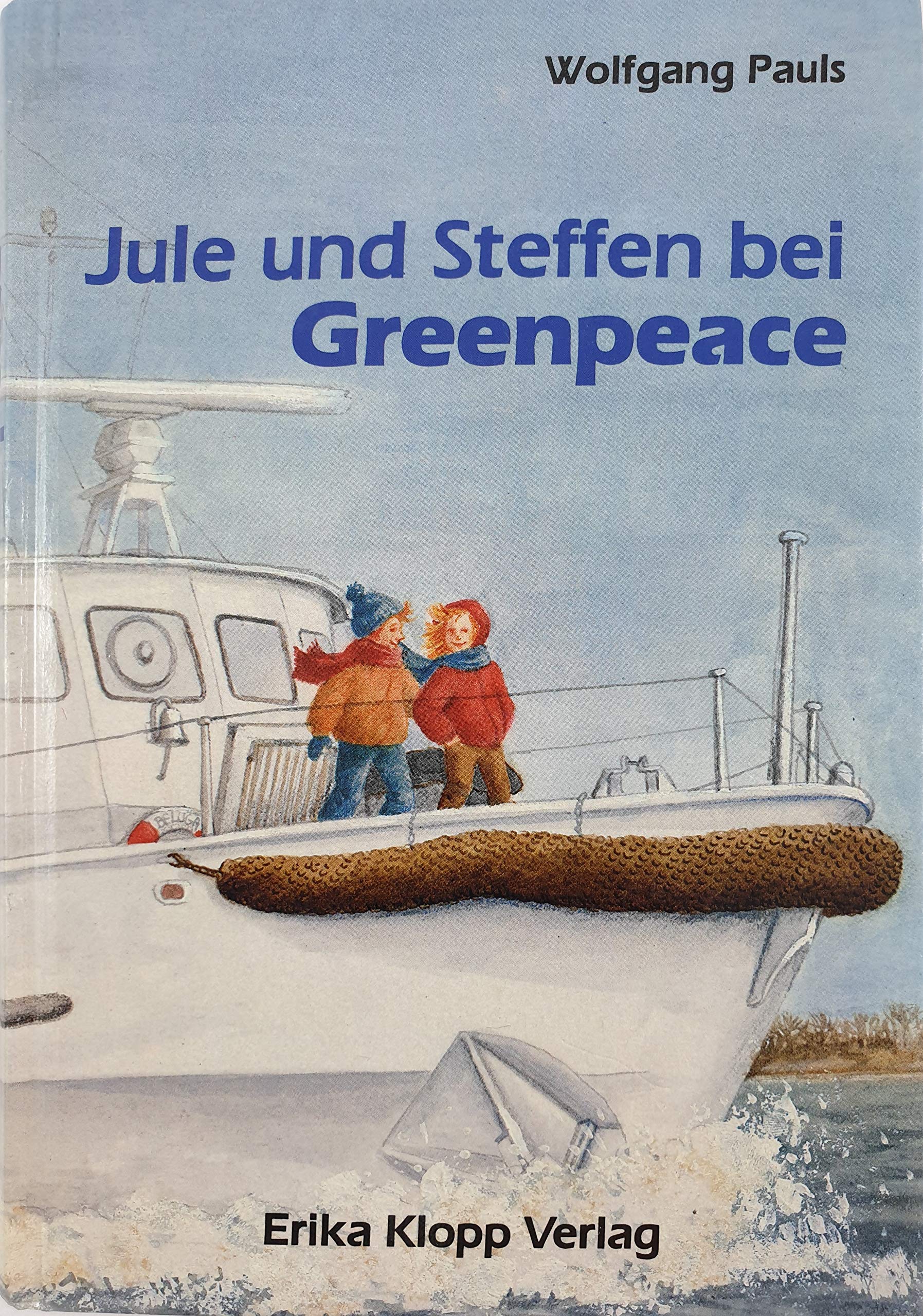 Jule und Steffen bei Greenpeace Children's books