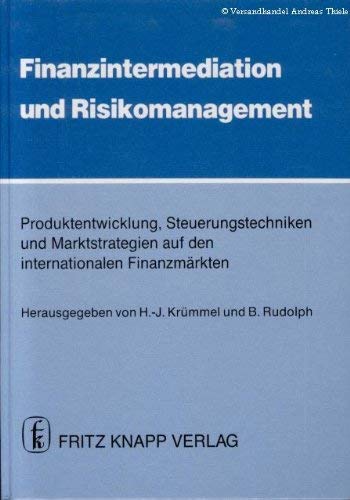 Finanzintermediation und Risikomanagement Business, Finance & Career