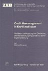 Qualitätsmanagement in Kreditinstituten Law