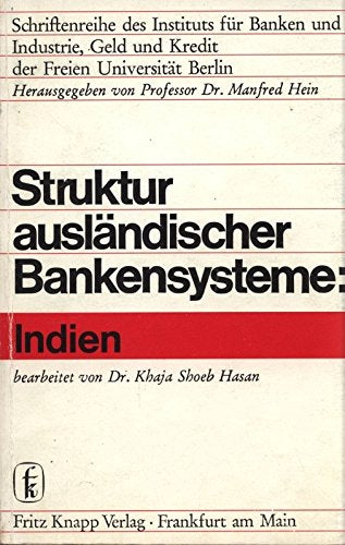 Struktur ausländischer Bankensysteme, H.6, Struktur des Bankwesens in Indien Books