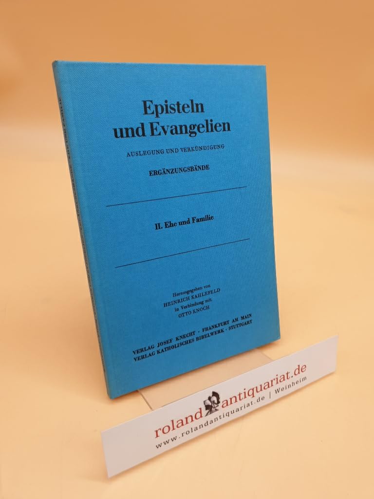 Episteln und Evangelien Auslegung und Verkündigung Ergänzungsbände Books
