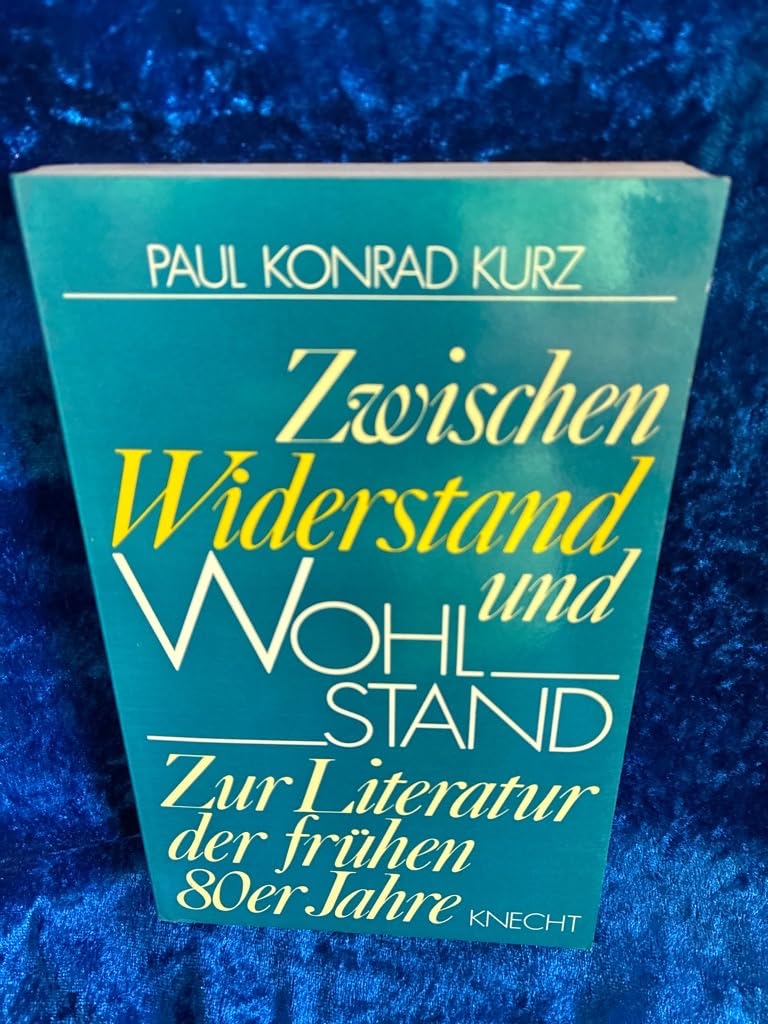 Zwischen Widerstand und Wohlstand. Zur Literatur der frühen 80er Jahre Professional & Reference Books