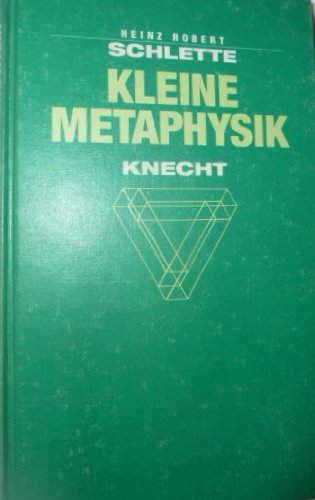 Kleine Metaphysik Philosophy Books