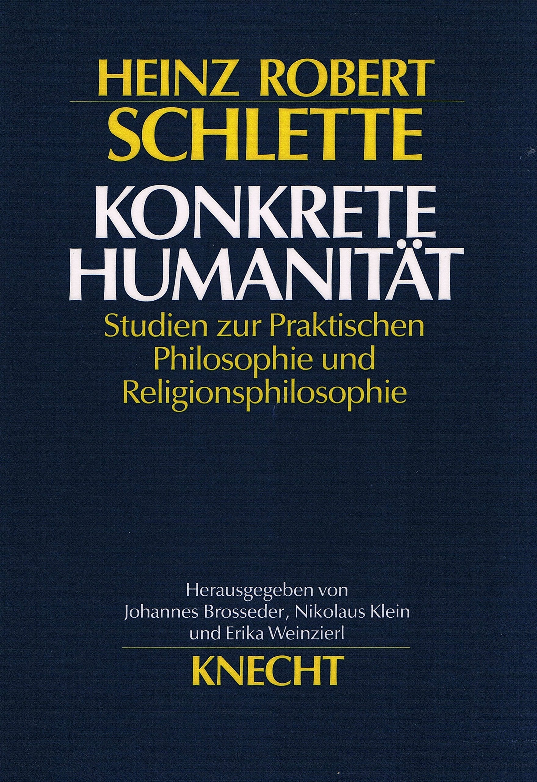 Konkrete Humanität Philosophy