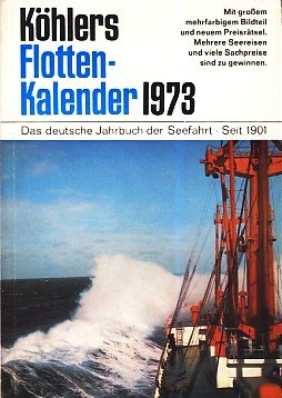 Köhlers Flottenkalender 1973 Books