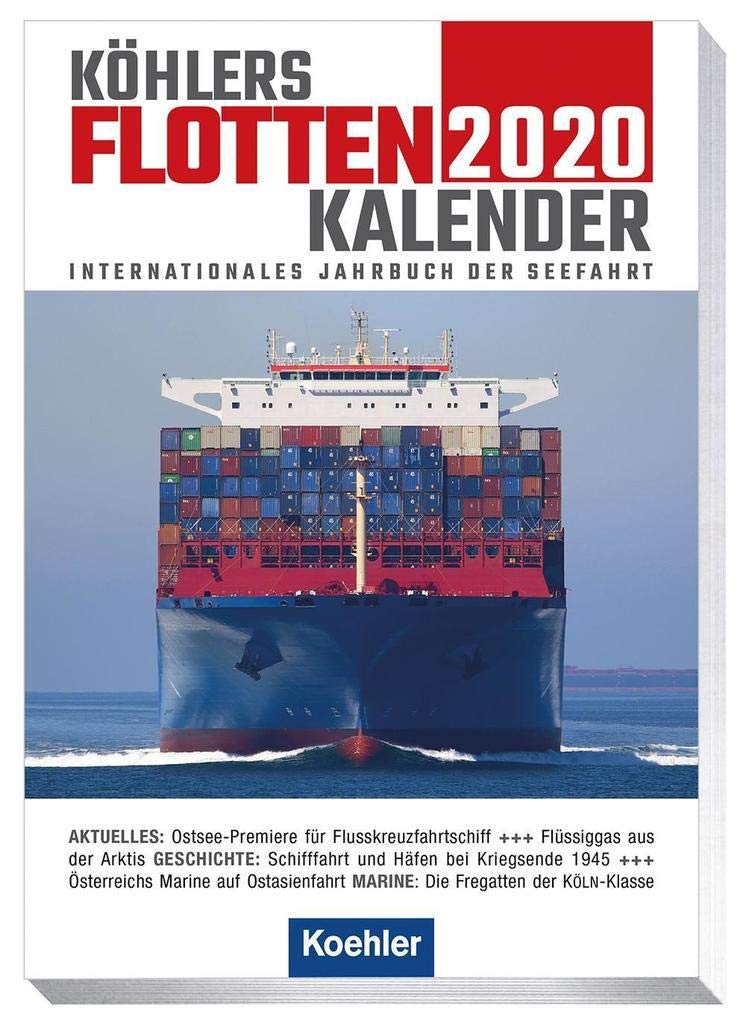 Köhlers Flottenkalender 2020 Leisure, Home & Garden