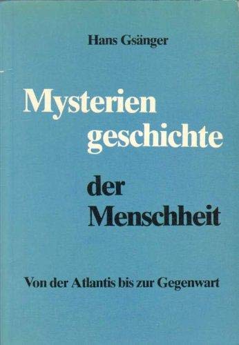 Mysteriengeschichte Der Menschheit Books