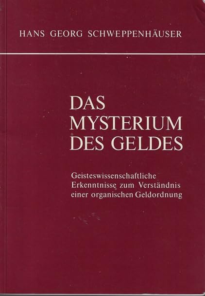 Das Mysterium des Geldes. Books
