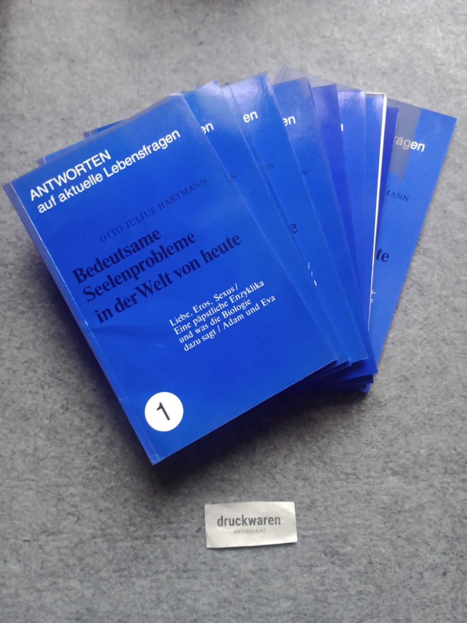 10 Hefte kpl.: Antworten auf aktuelle Lebensfragen Bedeutsame Seelenprobleme in der Welt von heute 3-12 Books