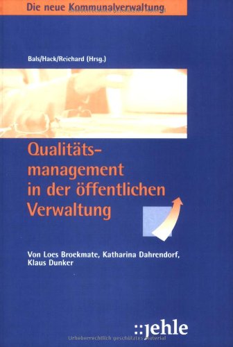 Qualitätsmanagement in der öffentlichen Verwaltung Law Books