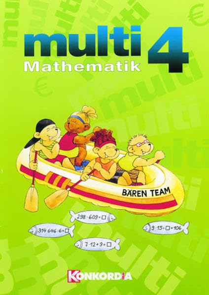 multi Mathematik, Ausgabe Baden-Württemberg, Neubearbeitung, 4. Schuljahr, EURO: Schülerbuch Books