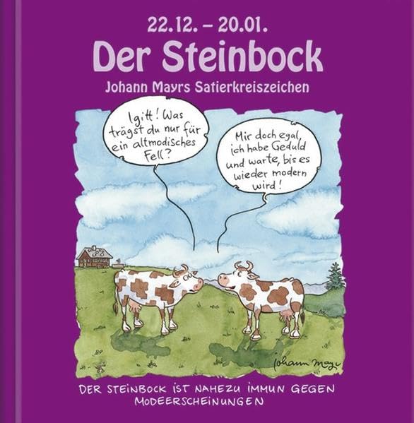 Johann Mayrs Satierkreiszeichen Steinbock Humour & Satire