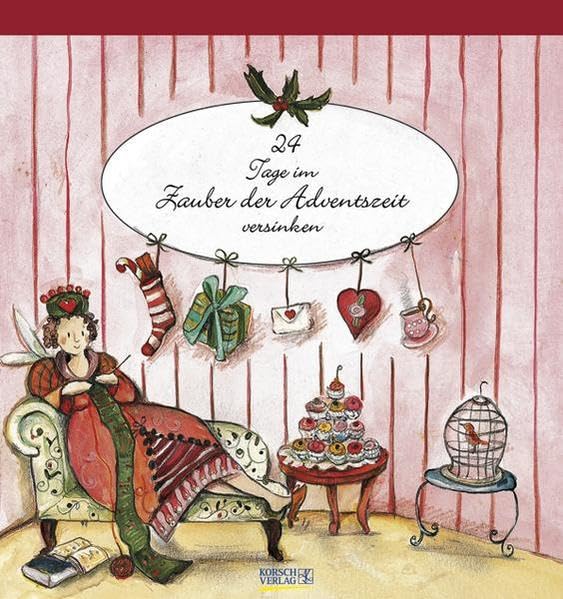 Advents-Aufstellkalender "Zauber der Adventszeit": Postkarten-Adventskalender für weihnachtliche und winterliche Grüße: Tisch-Adventskalender m. 24 Postkarten Living & Furnishing