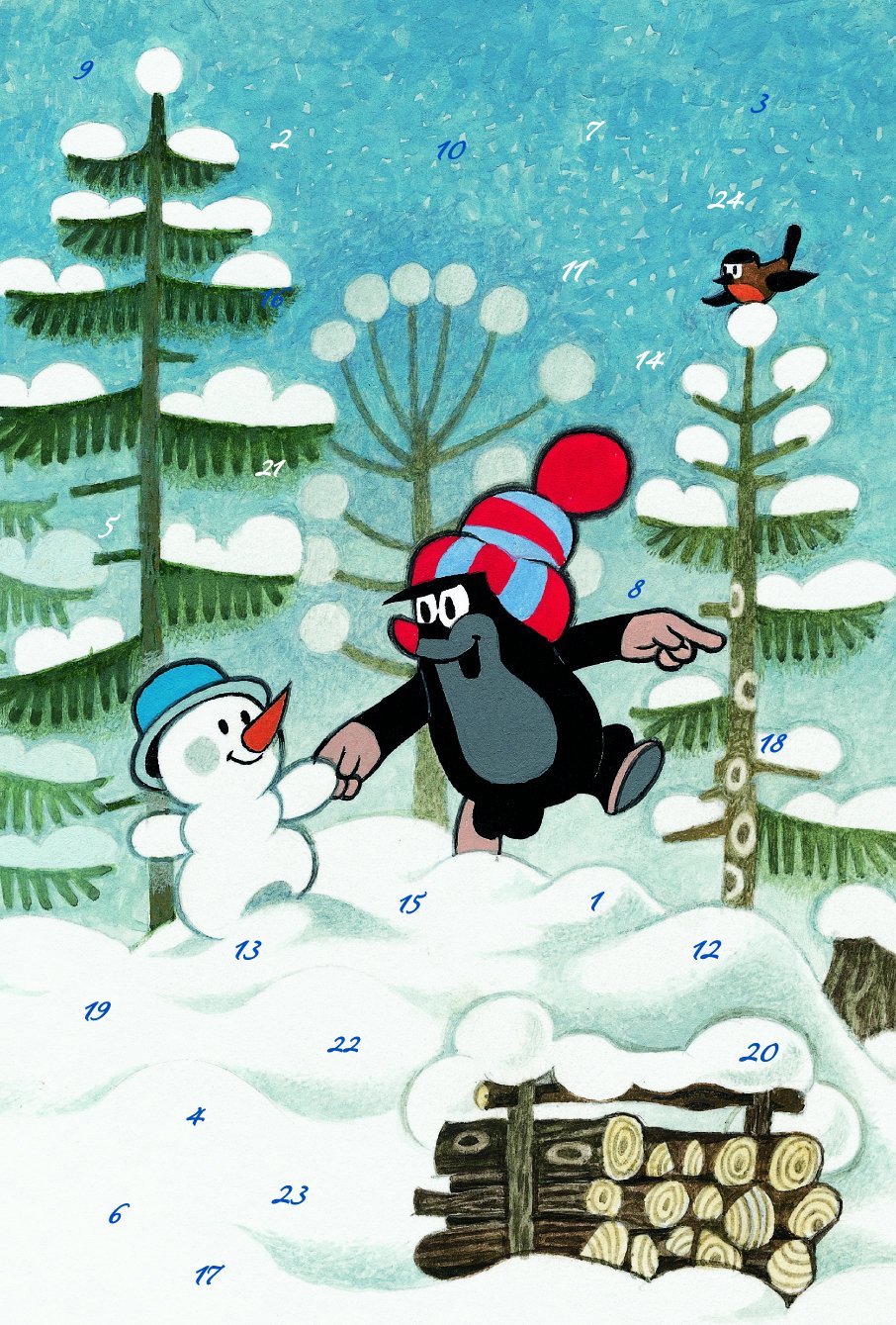 Der kleine Maulwurf und Schneemann book