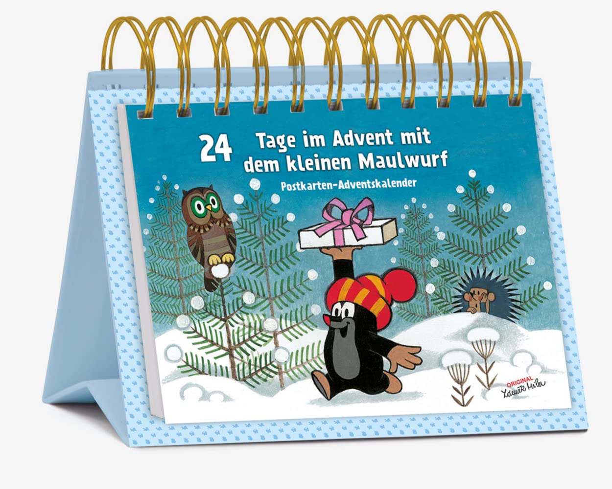 Postkarten-Adventskalender "24 Tage im Advent mit dem kleinen Maulwurf" Film, Art & Culture