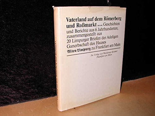 Vaterland auf dem Römerberg und Rossmarkt. Books