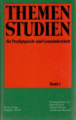 Themenstudien für Predigtpraxis und Gemeindearbeit - Band 1 Religion & Esotericism